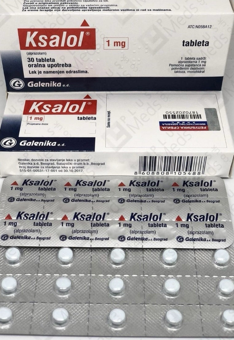 Ksalol – Pharmazeutisches Alprazolam 1mg